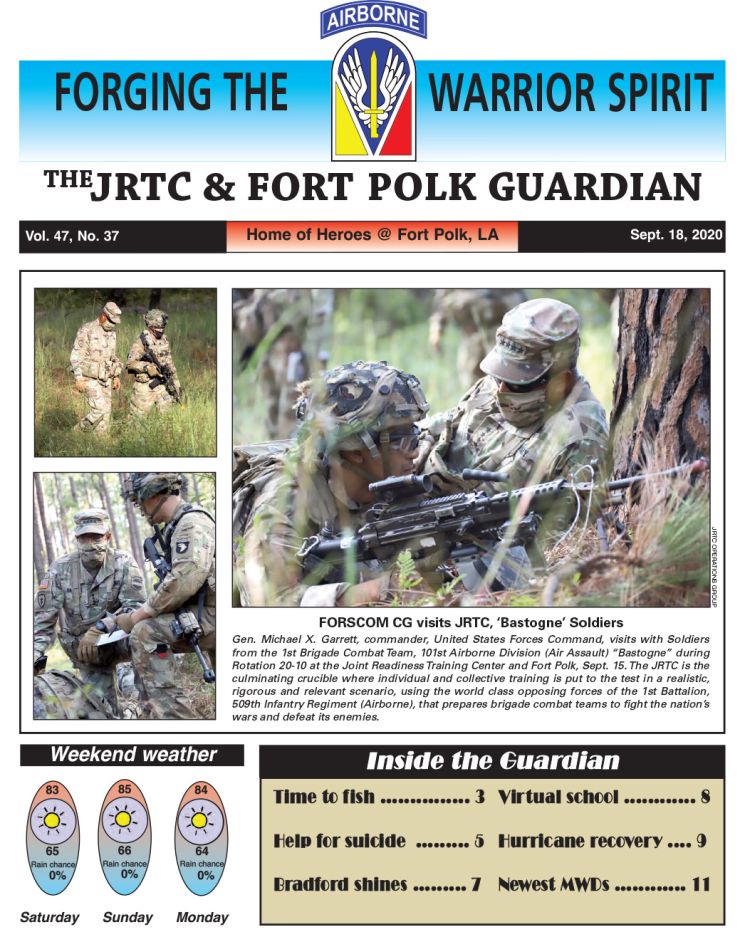 Ft. Polk Guardian September 18, 2020