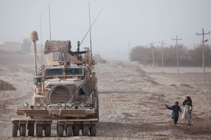 Route Clearance in Sangin District, Afghanistan