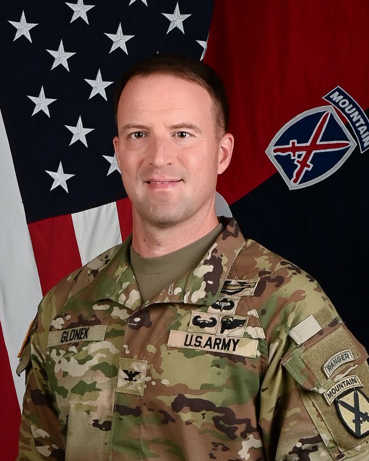 Col Josh G. Glonek, 3-10 Commander
