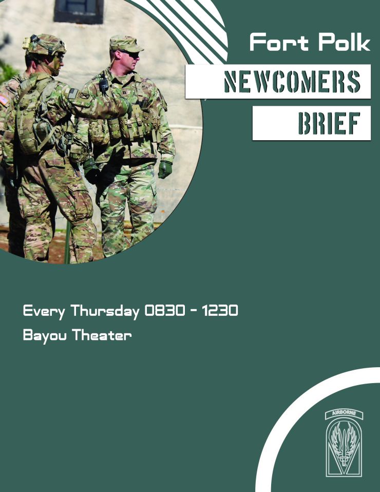 Newcomers Orientation Flyer