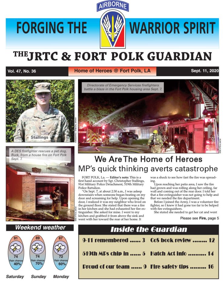 Ft. Polk Guardian Sept 11, 2020