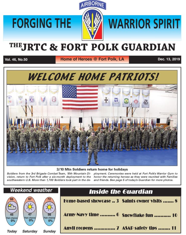 Ft. Polk Guardian December 13, 2019