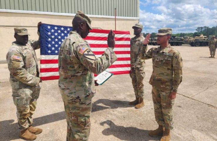 SPC Richardson's Reenlistment 