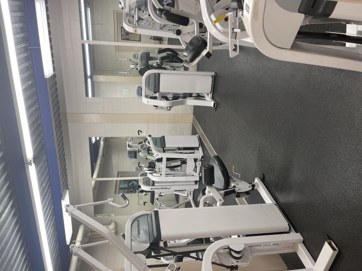Inside Warrior Fitness Center (1st MEB), BLDG. 2276