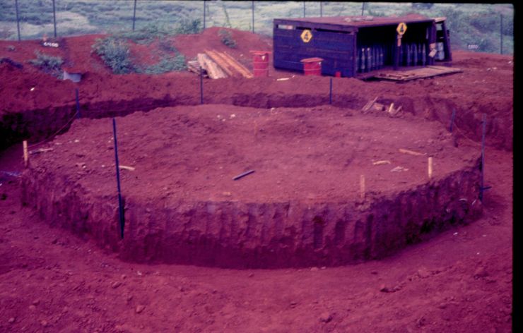 Vietnam War - Gun Pad Construction