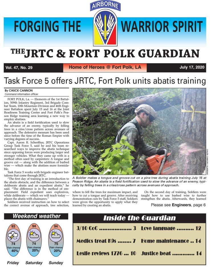 Ft. Polk Guardian July 17, 2020