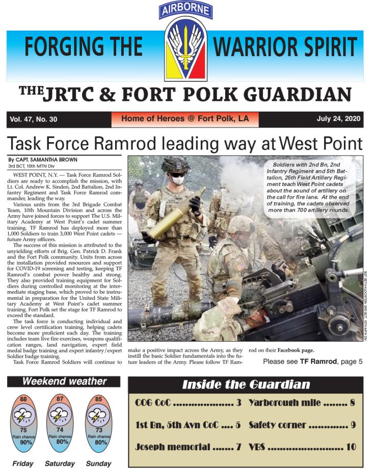 Ft. Polk Guardian July 24, 2020
