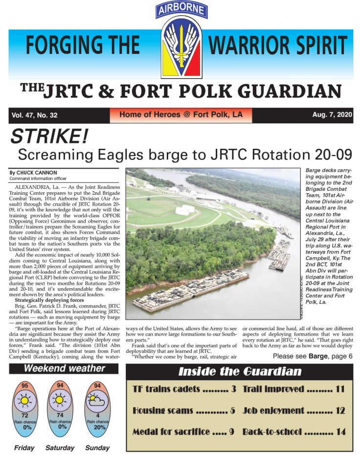 Ft. Polk Guardian August 7, 2020