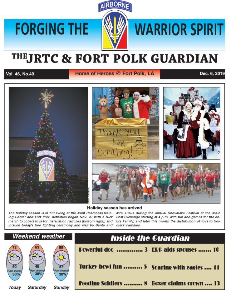 Ft. Polk Guardian December 6, 2019