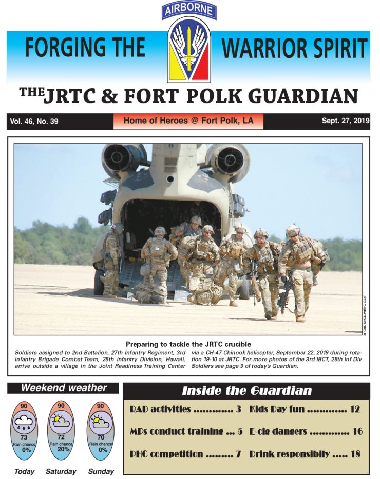 Ft. Polk Guardian September 27, 2019