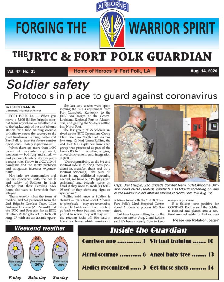 Ft. Polk Guardian August 14, 2020