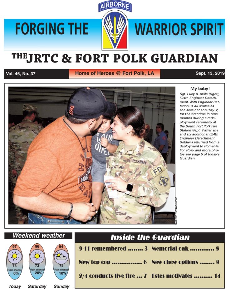 Ft. Polk Guardian, September 13, 2019