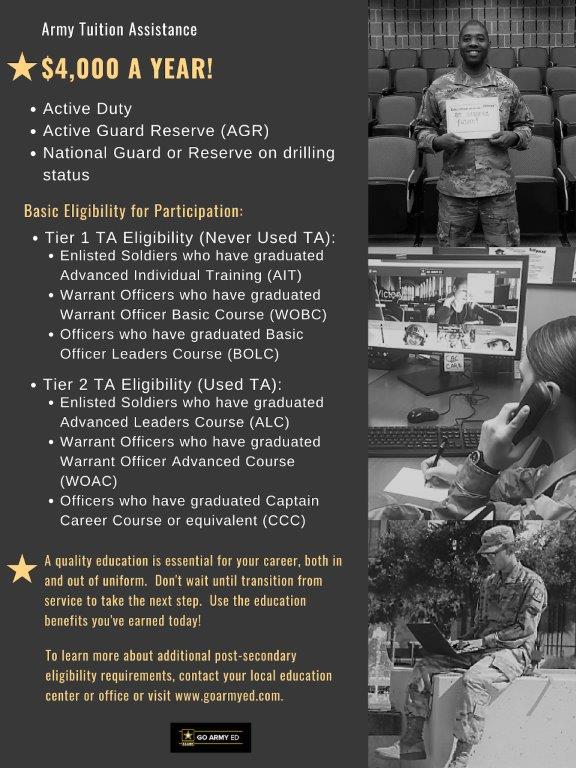 2019 Tuition Assistance Flyer New TA Flyer
