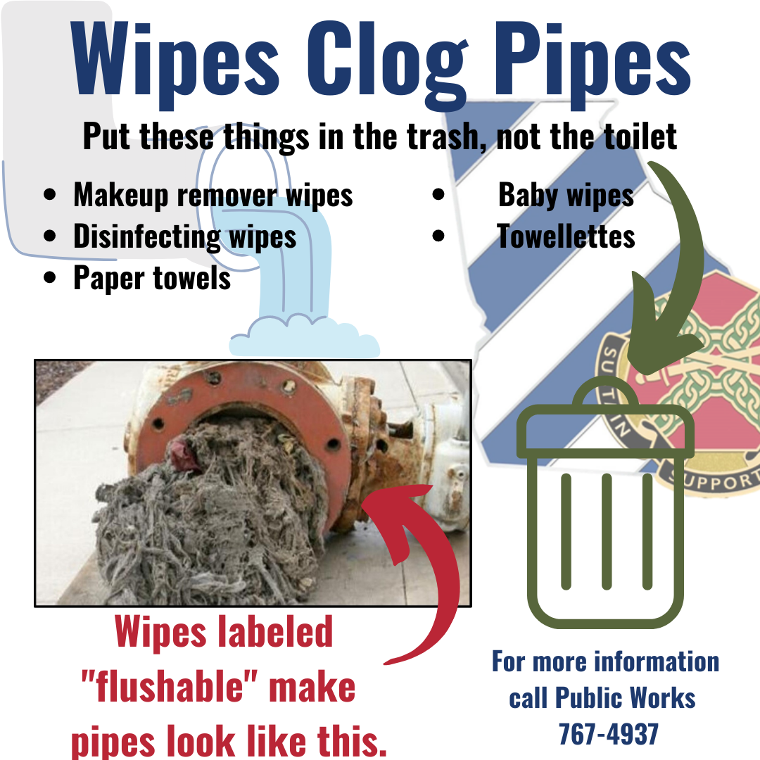 Wipes Clog Pipes