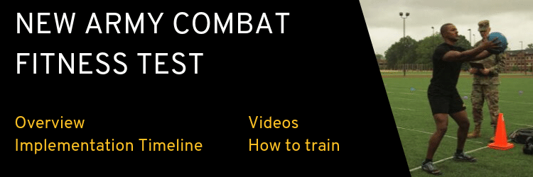New Army Combat Fitness Test