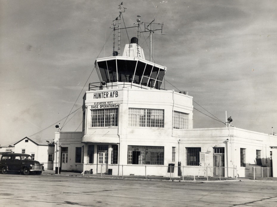 Hunter Air Force Base’s old air terminal