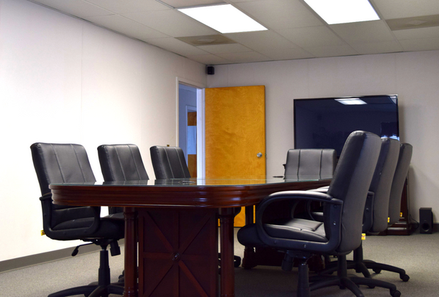 Need a meeting area? Book our conference room luncheons, gatherings, or whatever you need. Conference Room.jpg