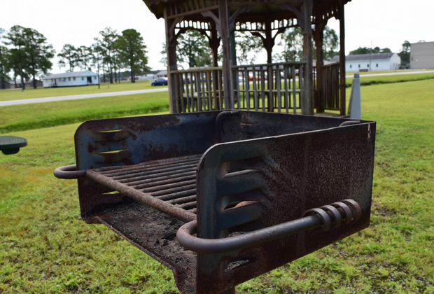 Pick up some hotdogs at the commissary and grill out for the family! grill.jpg