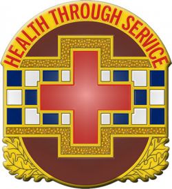 MEDDAC Fort Stewart Crest