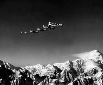 Image of 1947-1949 Recon in Formation over AK 46th 72nd