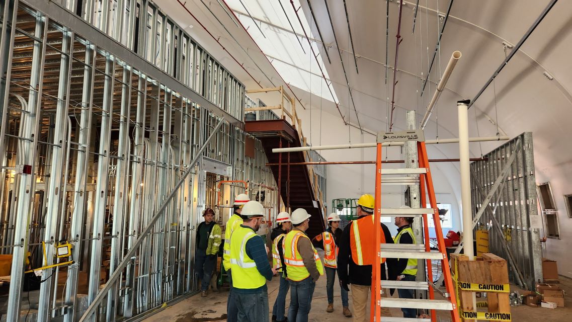 Temporary General Instruction Building construction