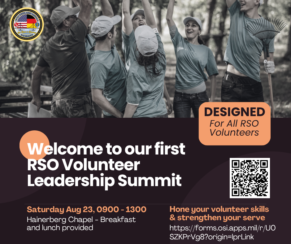 RSO Volunteer Summit