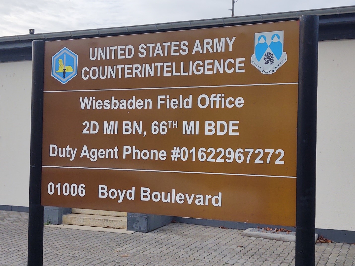 U.S. ARMY COUNTERINTELLIGENCE 