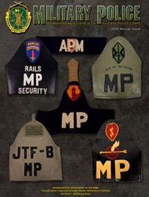 Cover of the Military Police Magazine
