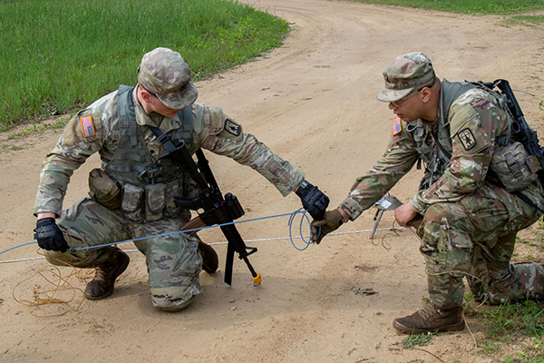 Wisconsin National Guard combat engineers test skills in Sapper Stakes competition