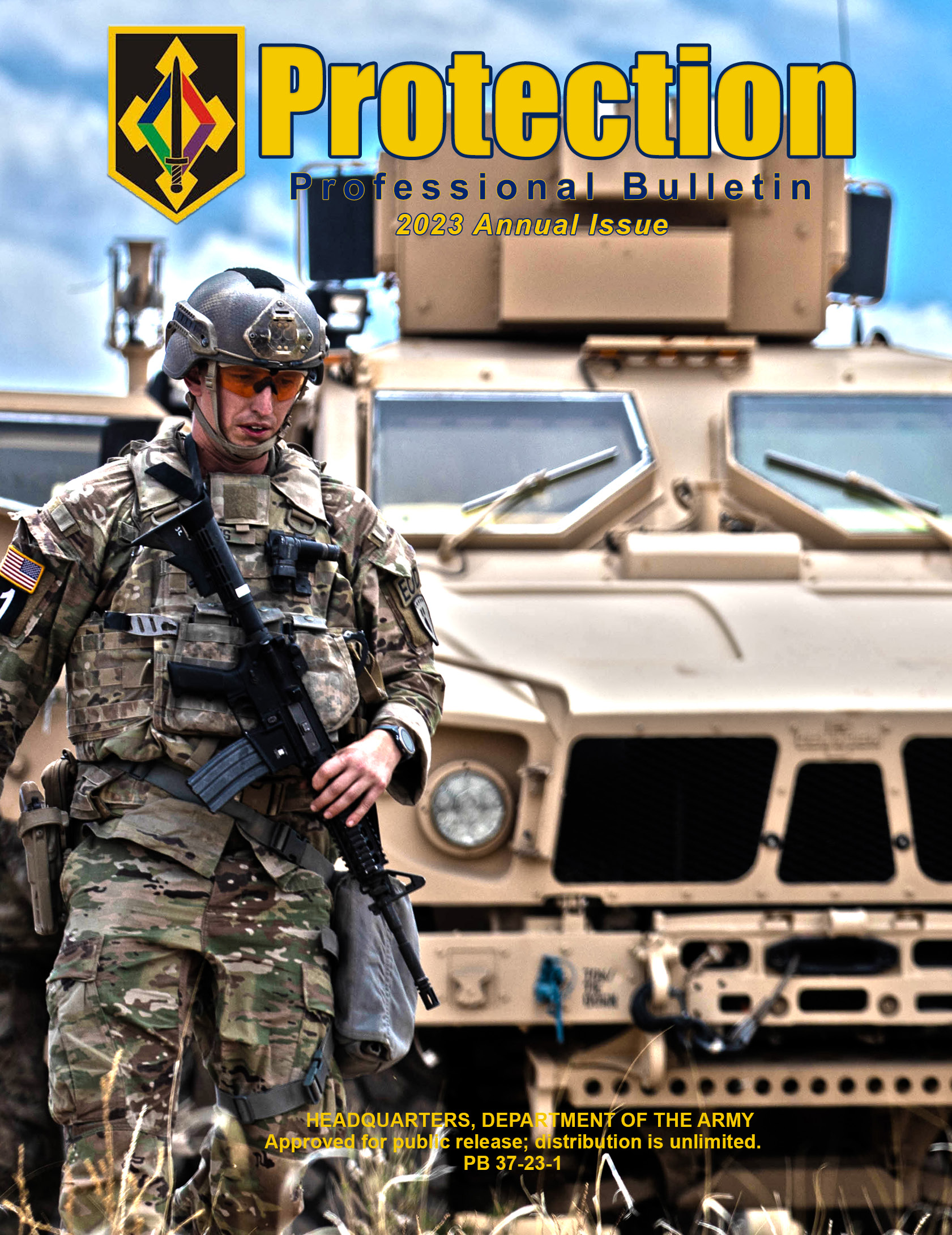 Cover of the 2023 Protection Magazine