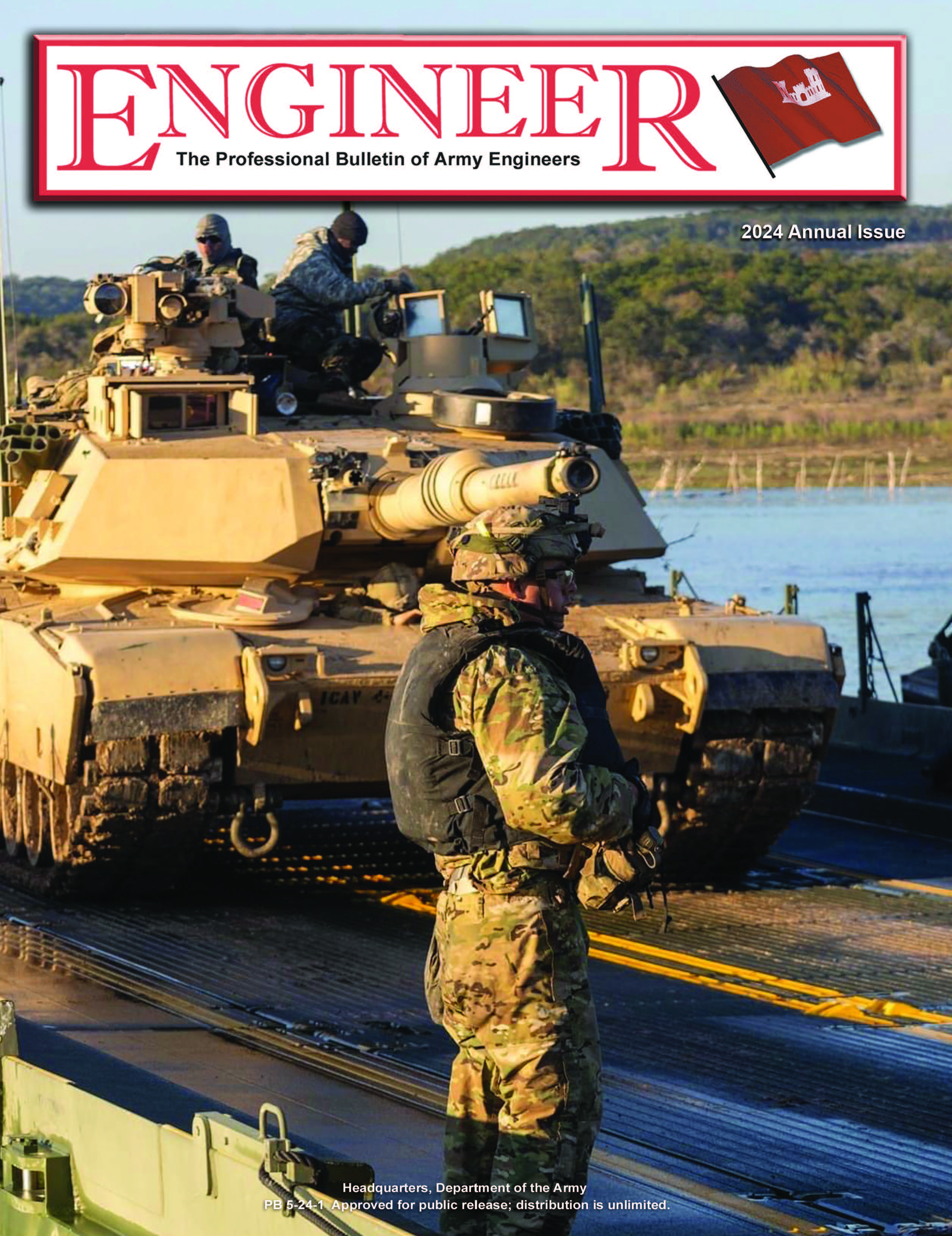Cover of the 2024 Engineer Magazine