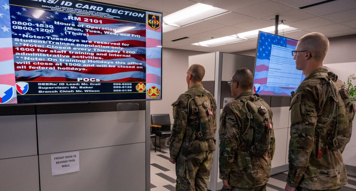 Fort Leonard Wood ID Card Office to update service hours
