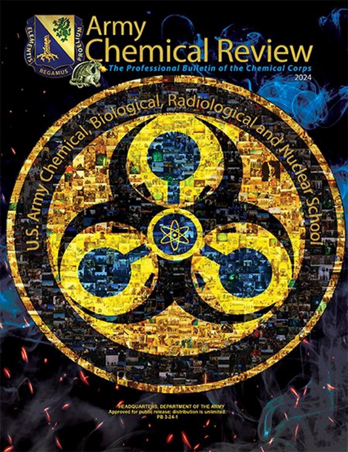 Cover of the 2024 Army Chemical Review