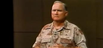 Part 2: GEN H. Norman Schwarzkopf’s speech to the Corps of Cadets at West Point Military Academy, December, 2008.