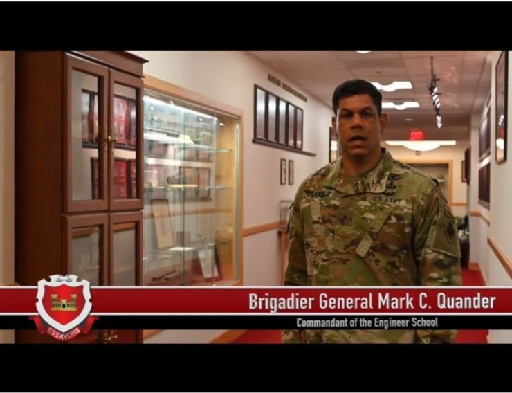 BG Mark Quander USAES Commandant